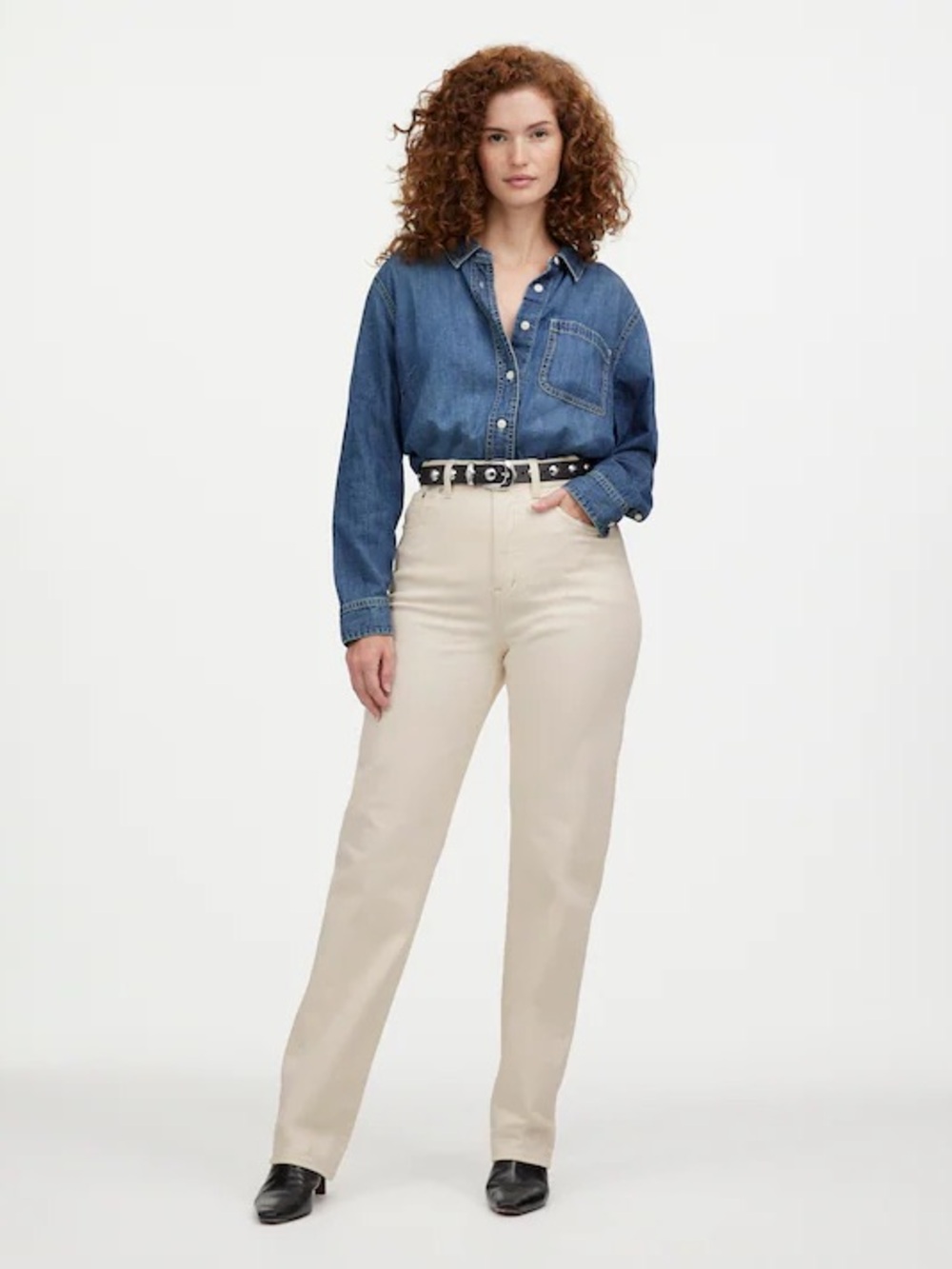 NWOT Madewell The Curvy 90s Straight High Rise Jean Women’s Size 28